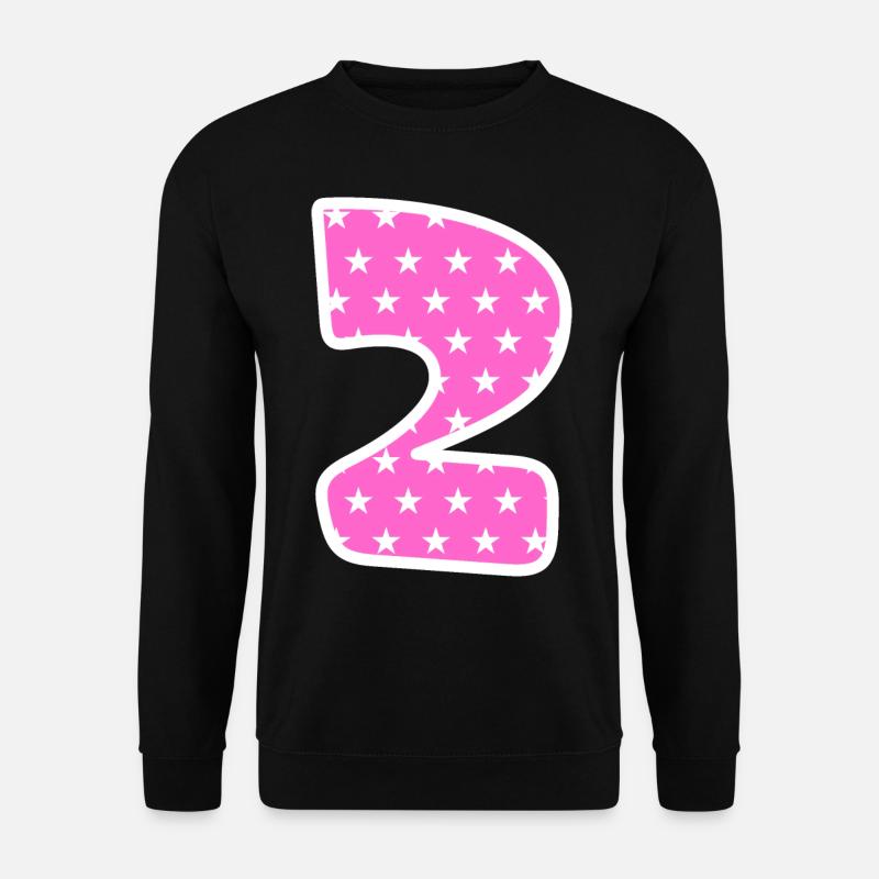 Number 2 - Unisex Sweatshirt - black