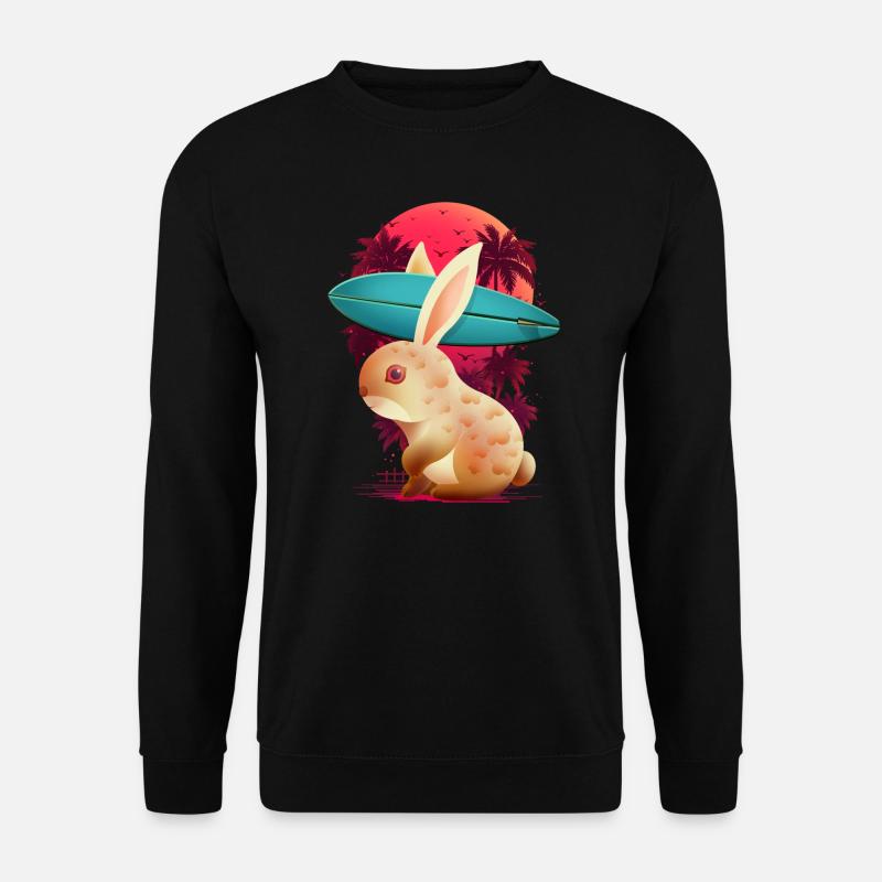 SOMMERKANINCHEN - Unisex Pullover - Schwarz