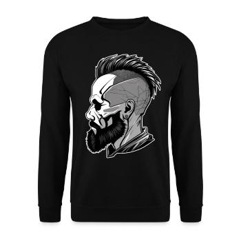 Cool Rudeboy - Unisex Sweatshirt - black - Front - Alina (178cm) & Michal (187cm)