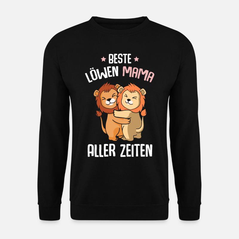 Best Lion Mom Ever - Unisex Sweatshirt - black