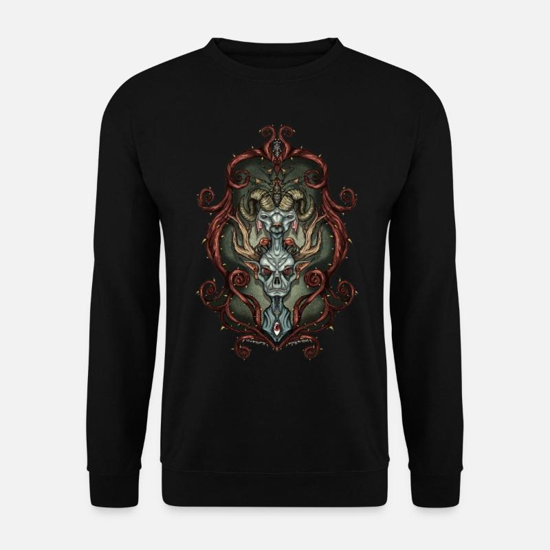 Rahmen Monster 2 - Unisex Pullover - Schwarz