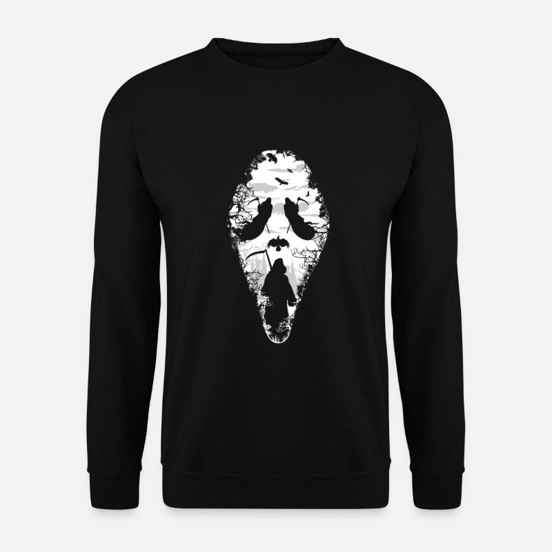Grim Reaper Scream Scream - Unisex Sweatshirt - black