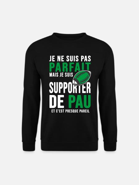 supporter rugby stade Pau club humour rugby palois - Sweat-shirt Unisexe - noir