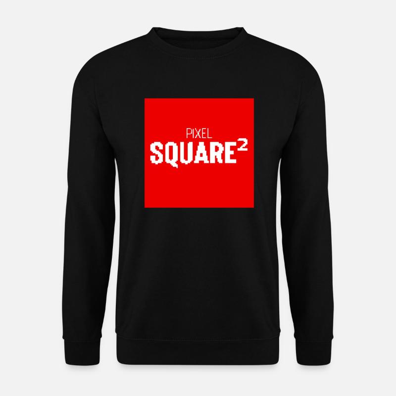 Square Streetwear: Fun & Clear Statement - Unisex Sweatshirt - black