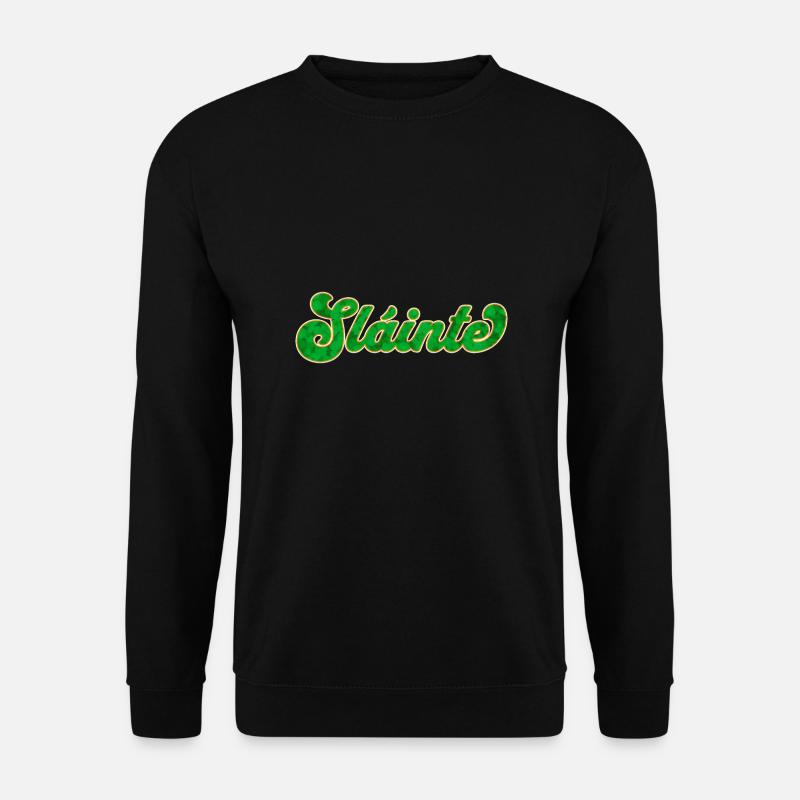 Celtic Toast: Sláinte - Unisex Sweatshirt - black