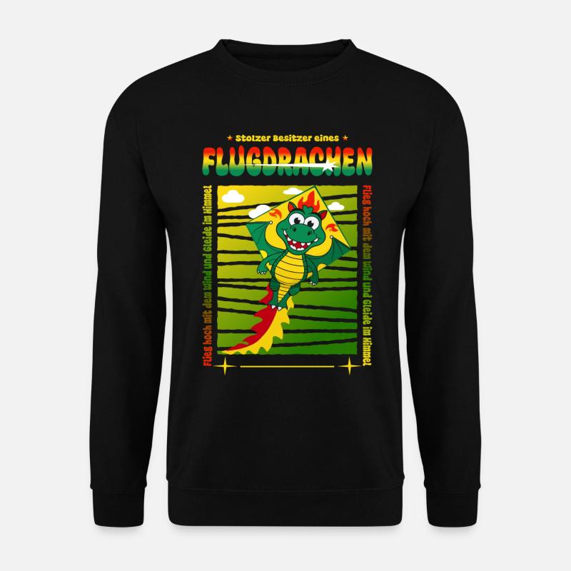 Drachen Besitzer - Unisex Pullover - Schwarz