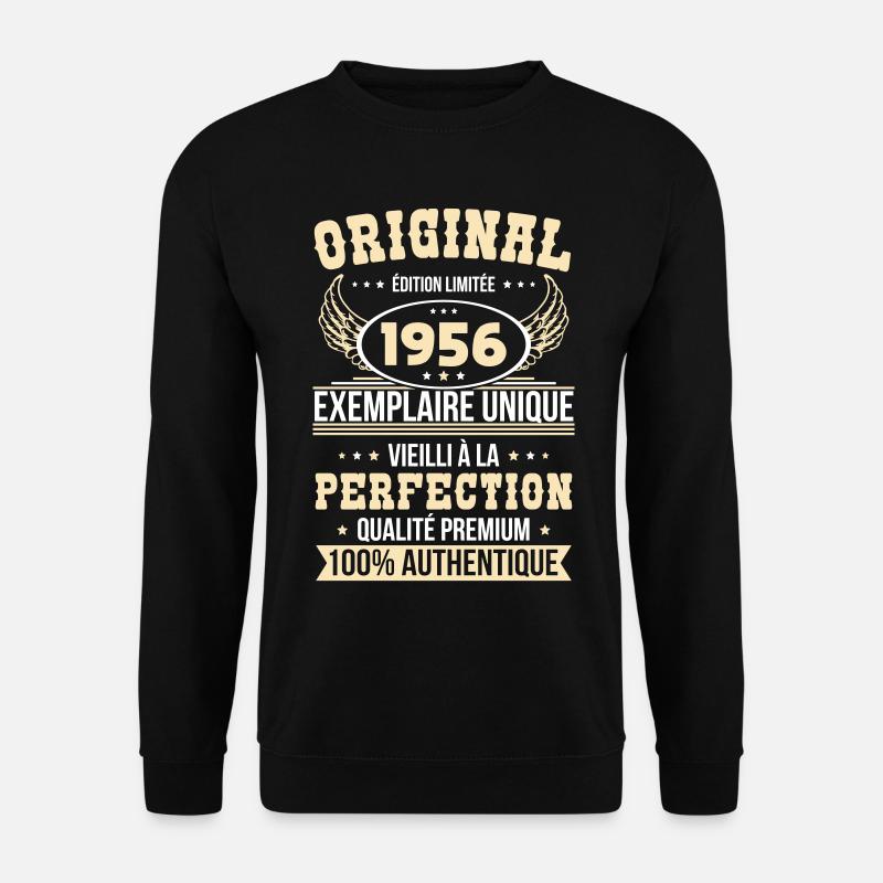 1956 – Unique example – Premium quality - Unisex Sweatshirt - black