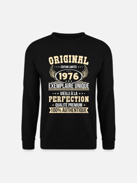1976 – Unique example – Premium quality - Unisex Sweatshirt - black