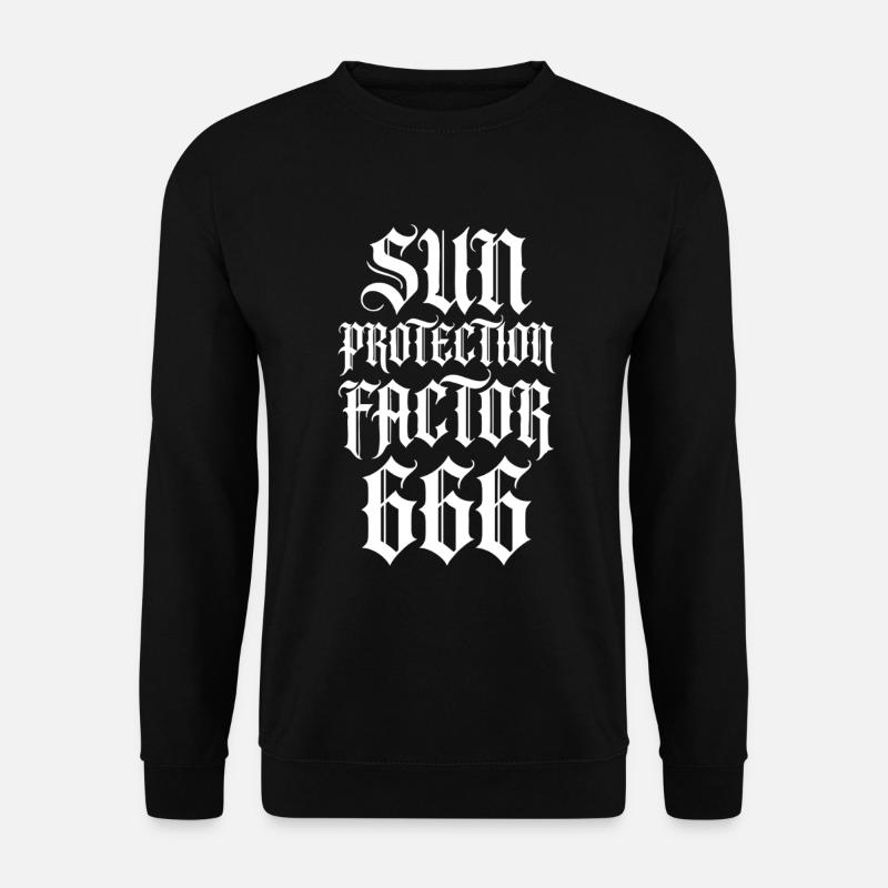 Gothic Provokationsspruch - Unisex Pullover - Schwarz