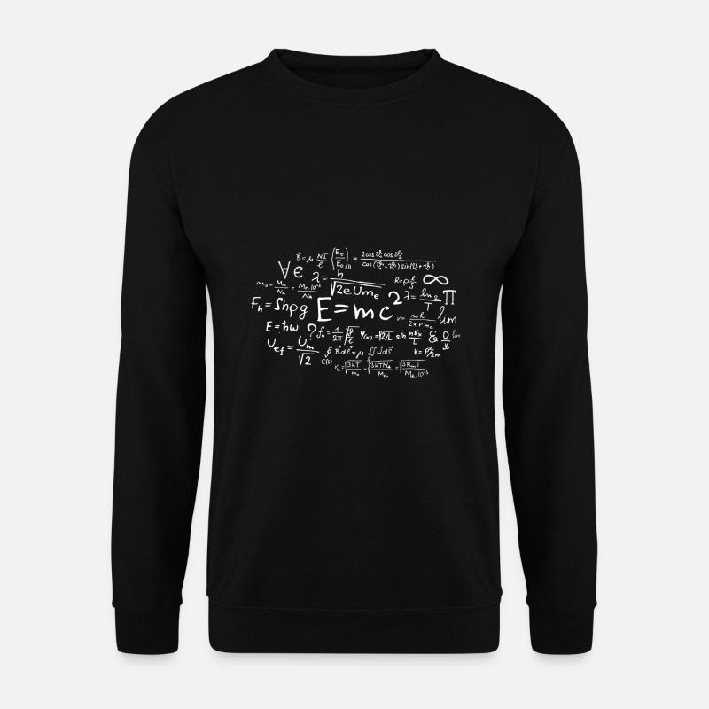 Formules de maths - Sweat-shirt Unisexe - noir