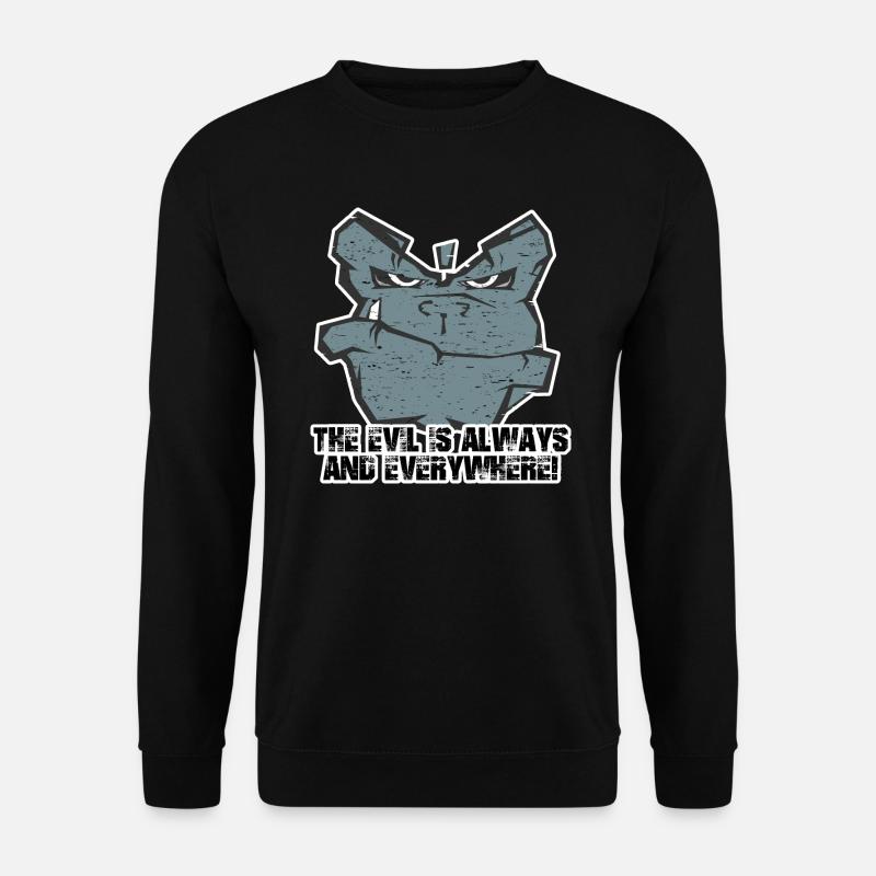 Gorilla - The Evil is always and everywhere - Unisex Sweatshirt - black