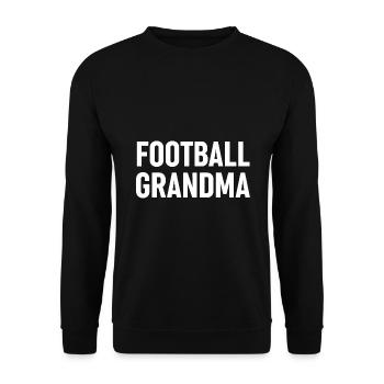 Football Mamie - Sweat-shirt Unisexe - noir - Devant - Alina (178cm) & Michal (187cm)