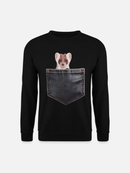 Wiesel - Unisex Pullover - Schwarz