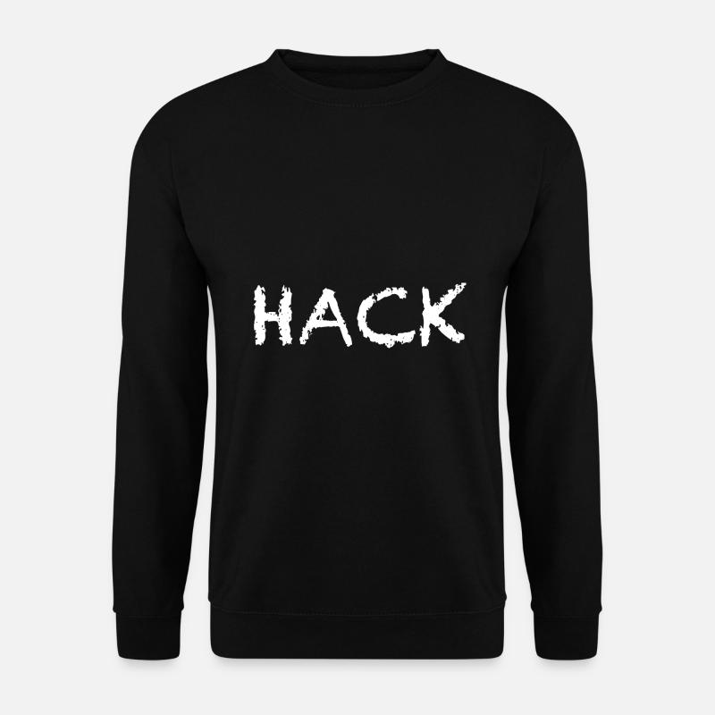 Hack Fleischer Fasching Verkleidung Geschenk - Unisex Pullover - Schwarz