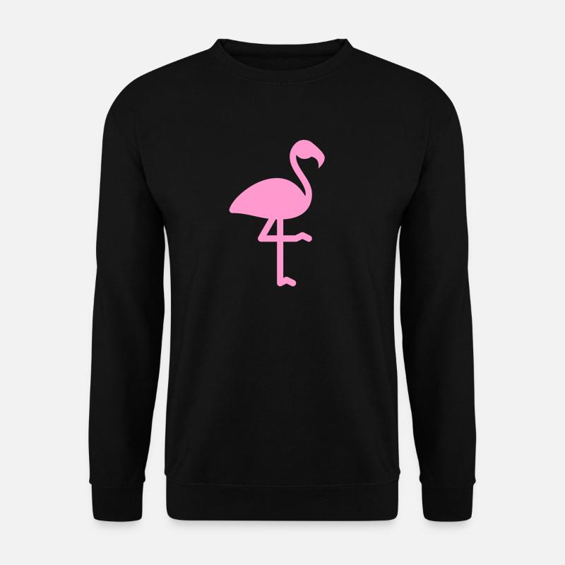 FLAMANT ROSE Geschenkidee und T-Shirt - Unisex Pullover - Schwarz