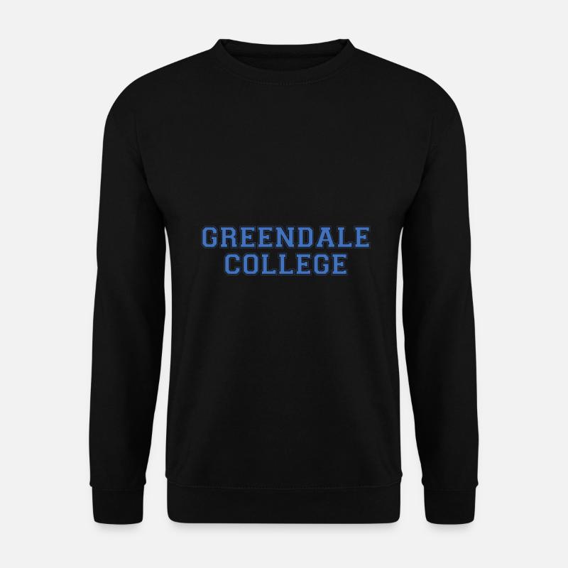 Greendale College Uni Spruch Geschenk - Unisex Pullover - Schwarz