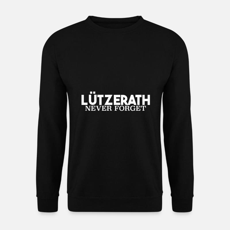Lutzerath Braunkohle Umweltschutz Geschenk - Unisex Pullover - Schwarz