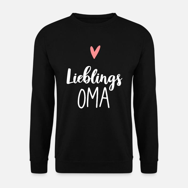 Lieblings Oma - Unisex Pullover - Schwarz