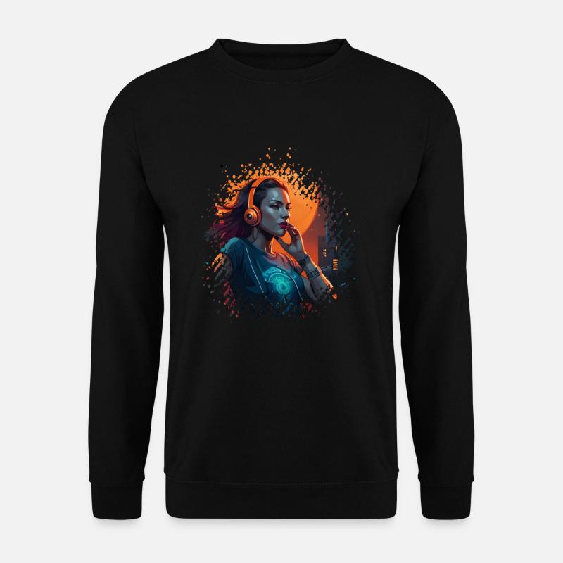 CLUB NIGHTS - Unisex Pullover - Schwarz