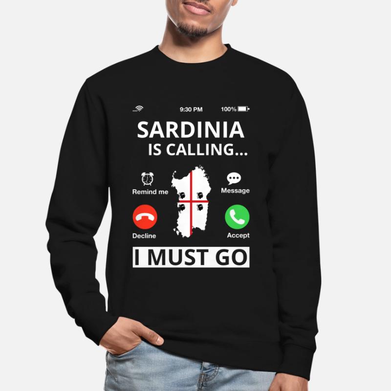 Drapeau de la Sardaigne Drapeau sarde Drapeau de la Sardaigne Sweat-shirt Unisexe