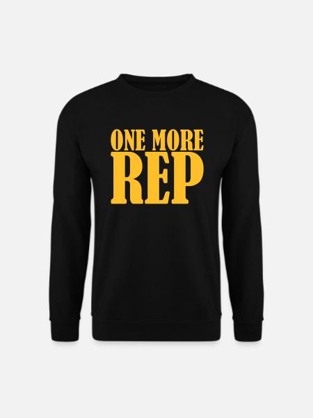 One More Rep - Unisex Sweatshirt - black
