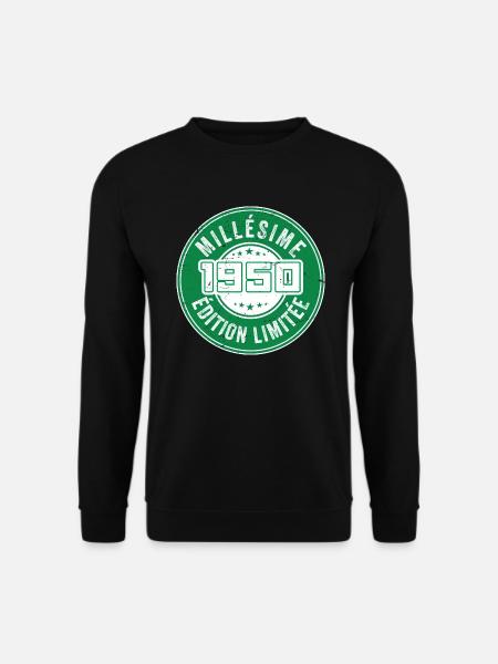 Millésime 1950 | édition limitée - Sweat-shirt Unisexe - noir