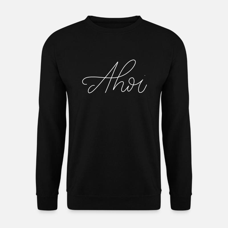 Ahoi - Unisex Pullover - Schwarz