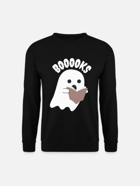 Booooks - Unisex Pullover - Schwarz