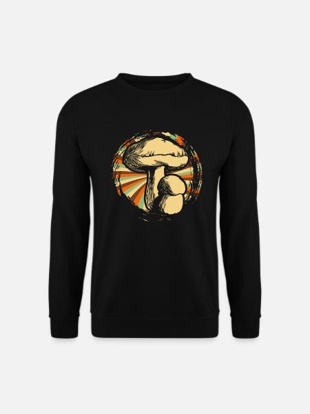 Drugs mushrooms - Unisex Sweatshirt - black