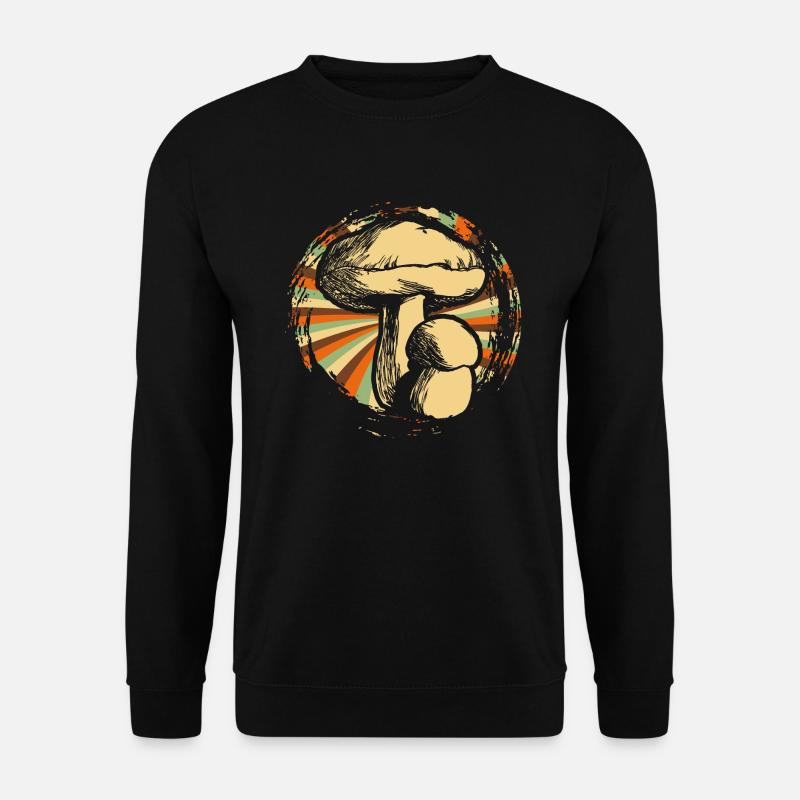 Drogen Pilze - Unisex Pullover - Schwarz