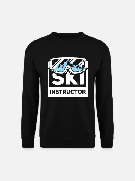 Skilehrer Wintersport - Unisex Pullover - Schwarz