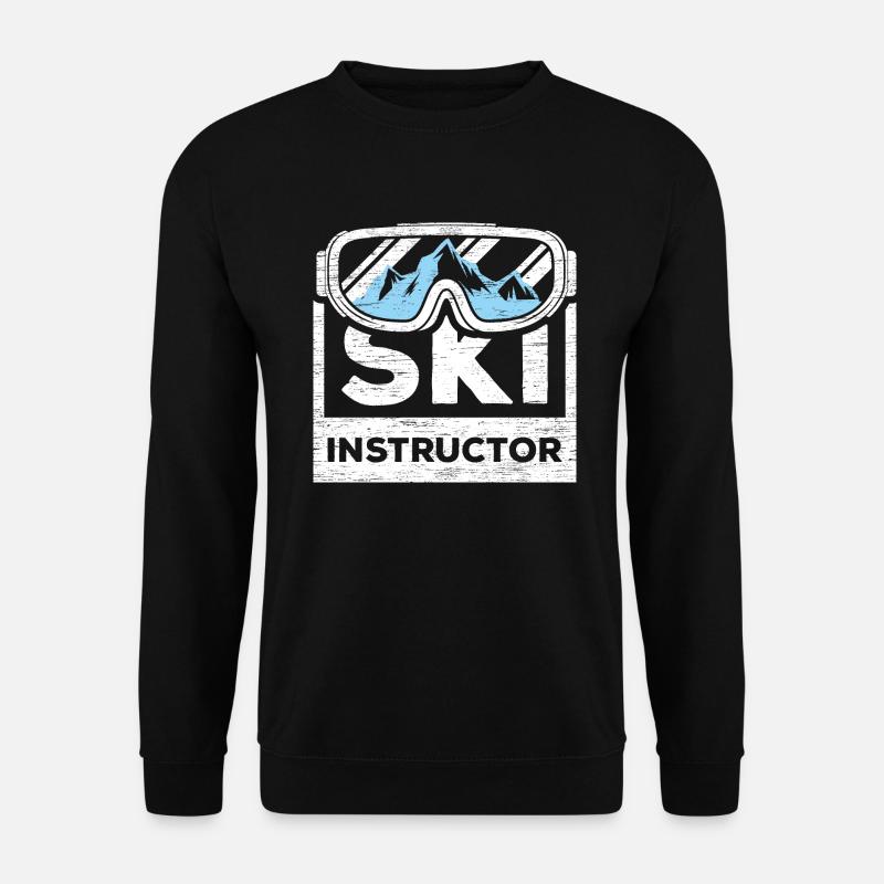 Skilehrer - Unisex Pullover - Schwarz