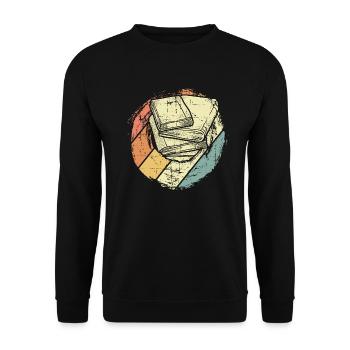 Livres - Sweat-shirt Unisexe - noir - Devant - Alina (178cm) & Michal (187cm)