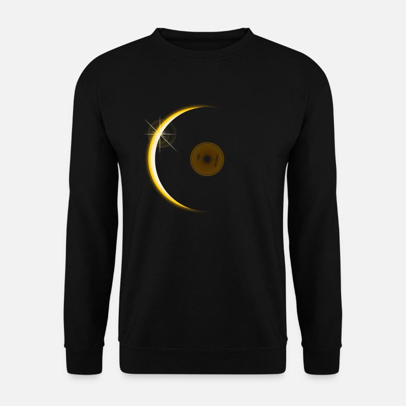 Vinyl eclipse - Sweat-shirt Unisexe - noir