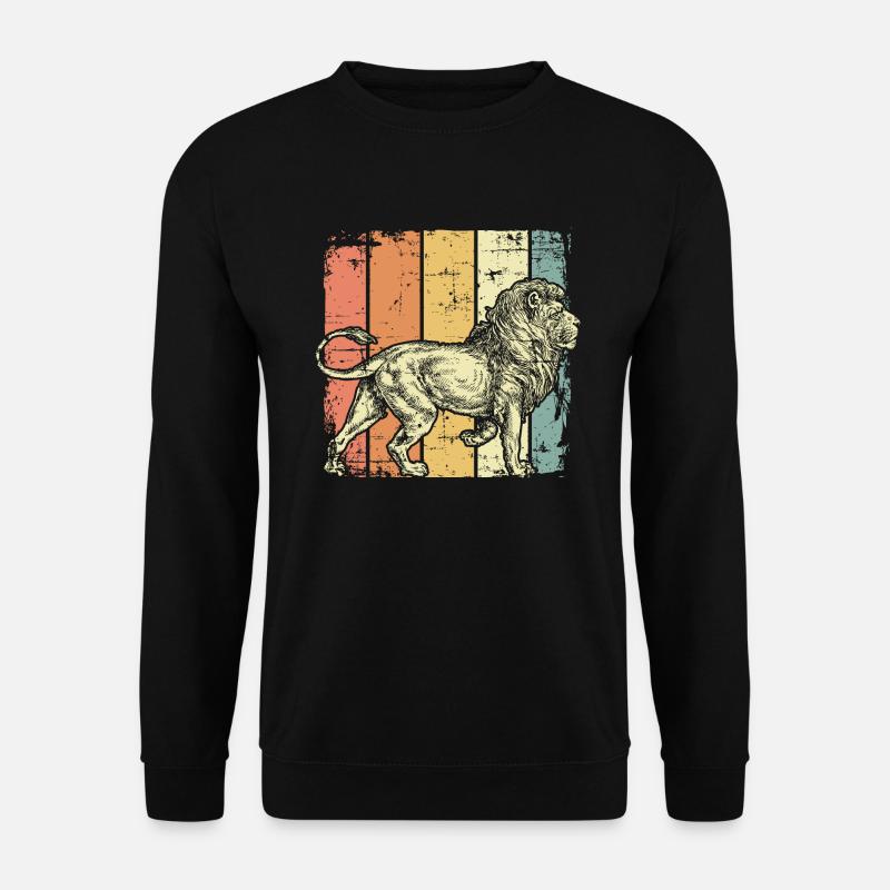 lion - Unisex Sweatshirt - black