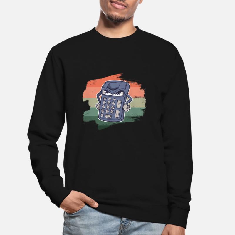 Calculator math count graph Unisex Sweatshirt