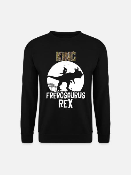 King Frérosaurus Rex - Sweat-shirt Unisexe - noir