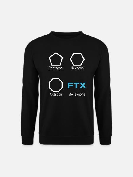 FTX Moneygone SBF Crypto - Unisex Pullover - Schwarz