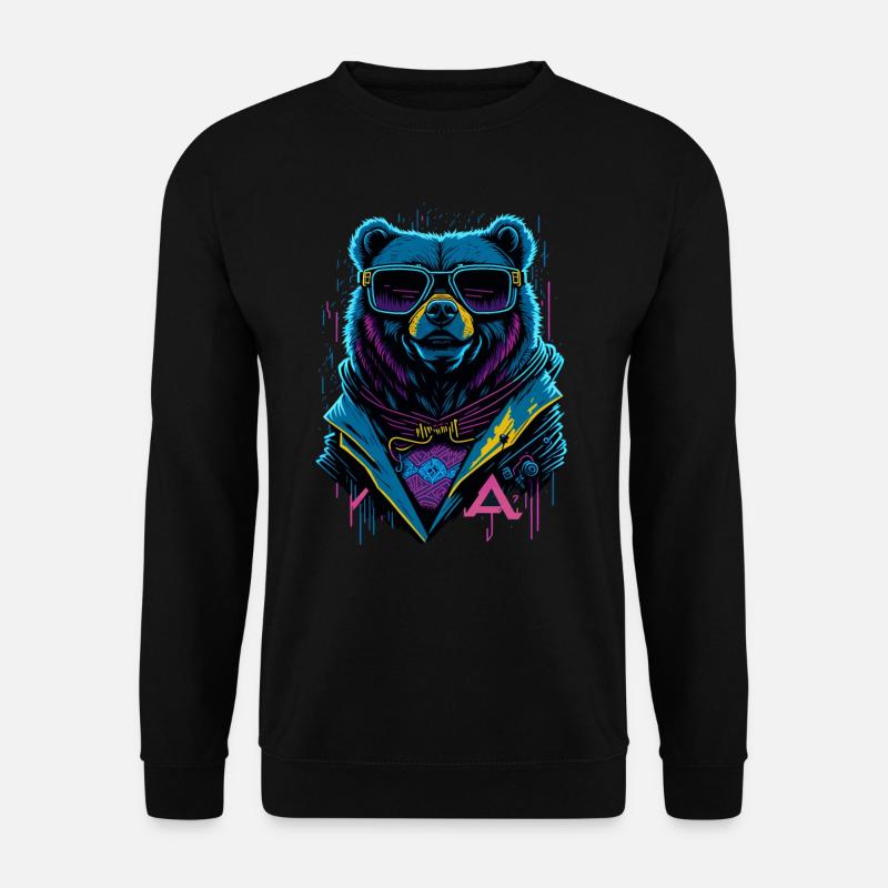 Cyberbear - Unisex Pullover - Schwarz