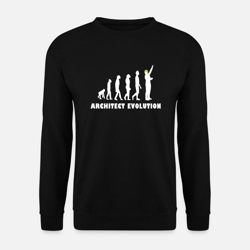 Architecte Evolution - Sweat-shirt Unisexe - noir