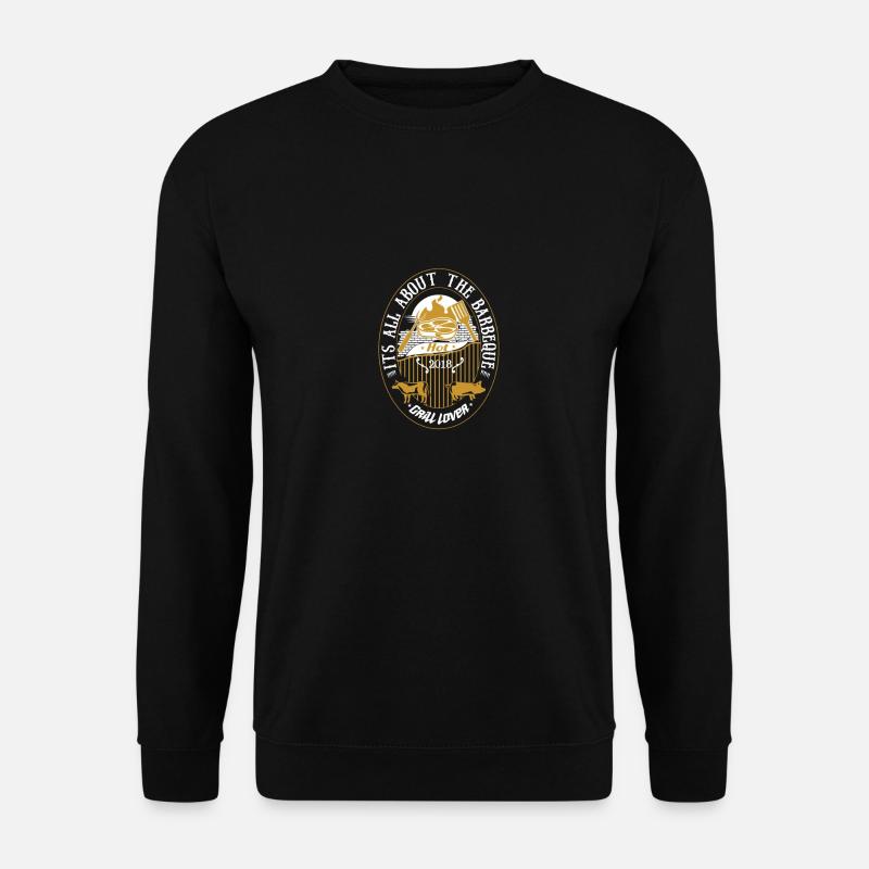 its all aabout bbq - Unisex Pullover - Schwarz