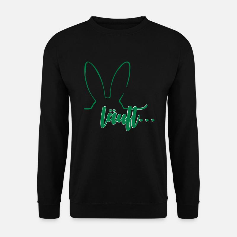 Hasenohren - Unisex Pullover - Schwarz