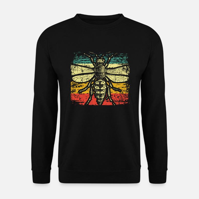 Biene Tier - Unisex Pullover - Schwarz