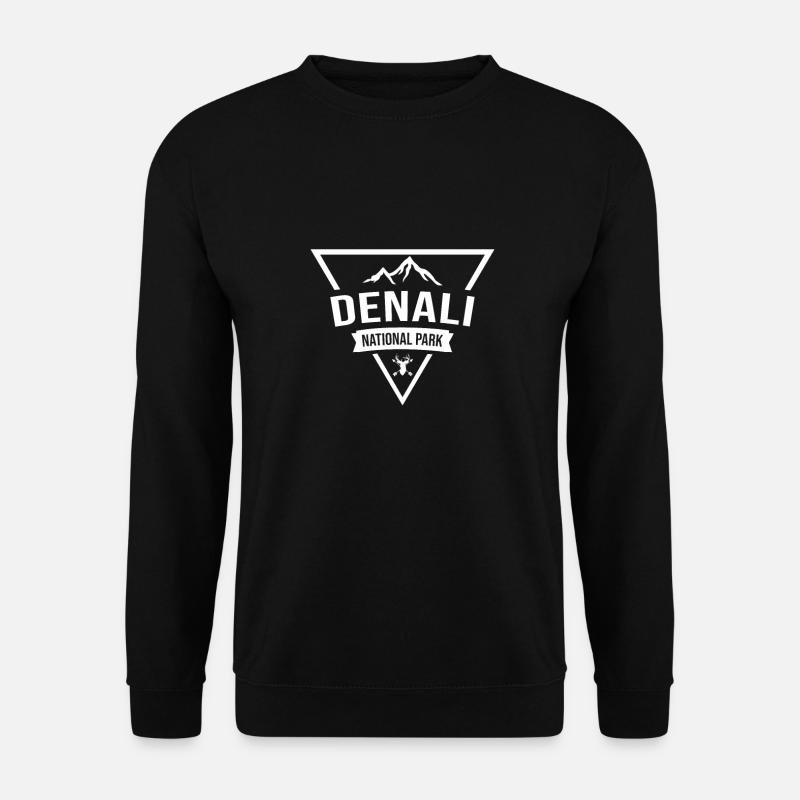 Parc national de Denali - Sweat-shirt Unisexe - noir