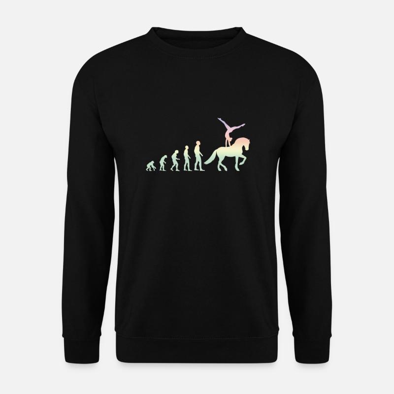 École d'équitation Volti Evolution - Sweat-shirt Unisexe - noir