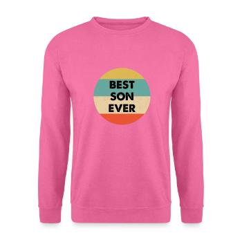 Best Son Ever design - Unisex Sweatshirt - pink - Front