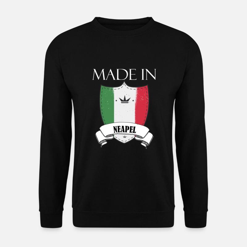 Made in Naples - Unisex Sweatshirt - black