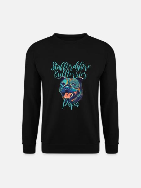 Staffordshire Bullterrier - Unisex Pullover - Schwarz