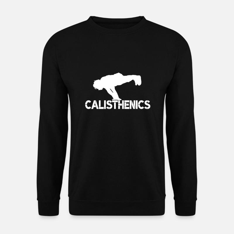 Calisthenics Planche - Unisex Sweatshirt - black