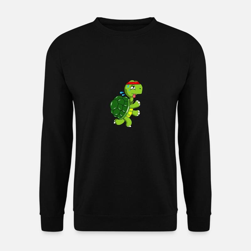 Marathon jogging tortue marathon jogging - Sweat-shirt Unisexe - noir